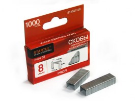 Скобы закалённ. 12 мм тип 53 (1000 шт) STARTUL PROFI