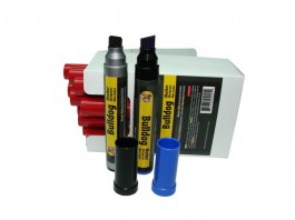 Маркер перманентный красный Bulldog CARMEL