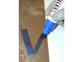 Маркер перманентный красный Extra Broad SAKURA