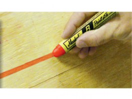 Маркер промышл. на основе твердой краски MARKAL желтый