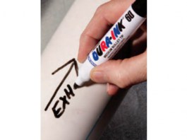 Маркер промышл. перманентный фетровый MARKAL DURA-INK 60 синий