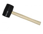 Киянка резиновая 450 г/65 мм с дер. ручкой STARTUL MASTER 