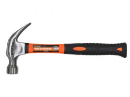 Молоток-гвоздодер 560 г с фиберглассовой рукояткой STARTUL MASTER