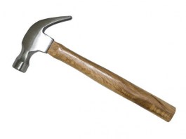 Молоток-гвоздодер с дер. рукояткой STARTUL MASTER