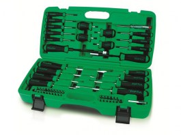 Набор отверток и бит 58 пр. TOPTUL