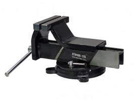 Тиски 100 мм слесарные, поворотные STARTUL MASTER