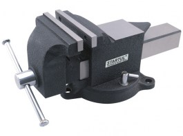 Тиски 150 мм слесарные, поворотные STARTUL PROFI