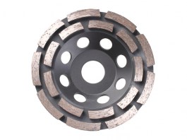 Алмазная чашка 115 мм бетон двурядная GEPARD