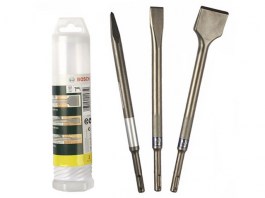 Набор из 3 зубил SDS+ BOSCH