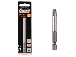 Насадка крестообразная PH2 100 мм GEPARD