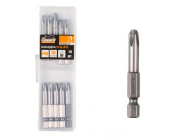 Насадка крестообразная PH2 50 мм 10 шт GEPARD