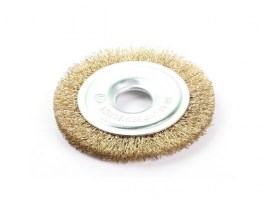 Щетка дисковая гофр.100ммх22 мм GEPARD