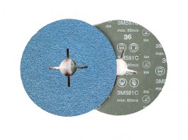 Фибровый шлифкруг 115х22мм P60 3M 581С