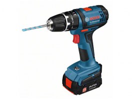 Аккум. дрель уд. дейст. GSB 14,4-2 Li (2 аккум 1.5 A/ч), картон BOSCH 