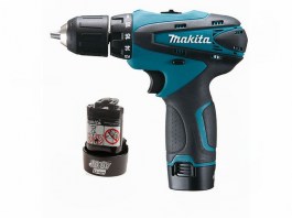 Аккум. дрель-шуруповерт MAKITA DF330 DWLE (10.8 В, 2 акк., 1.3 А/ч Li-Ion, 2 скор., 24 Нм)
