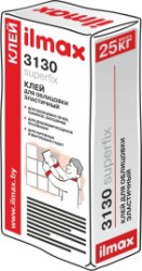 Клей для плитки эластичный ilmax 3130