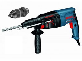 Перфоратор BOSCH GBH 2-26 DFR в чем. (800 Вт, 2.7 Дж, 3 реж., патрон SDS-plus, быстросъемн., БЗП в комплекте, вес 3.0 кг) (0611254768)