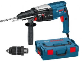 Перфоратор BOSCH GBH 2-28 DFV L-BOXX (850 Вт, 3.2 Дж, 3 реж., патрон SDS-plus, быстросъемн., БЗП в комплекте, вес 2.9 кг) (0611267201)