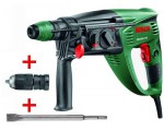 Перфоратор BOSCH PBH 3000-2 FRE в чем. + аксессуары (750 Вт, 2.8 Дж, 3 реж., патрон SDS-plus, быстросъемн., БЗП в комплекте, вес 3.3 кг) (0603394220)