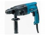 Перфоратор MAKITA HR 2020 в чем. (710 Вт, 2.2 Дж, 3 реж., патрон SDS-plus, вес 2.3 кг) (HR2020)
