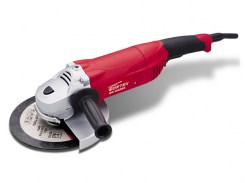 Двуручная углошлифмашина WORTEX AG 2326 S в кор. (2600 Вт, диск 230х22 мм, плавный пуск) (AG2326S0003)