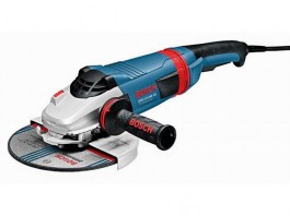 Двуручная углошлифмашина BOSCH GWS 22-180 LVI в кор. (2200 Вт, диск 180х22 мм, вибро, плавный пуск, без регул. об.) (0601890D00)