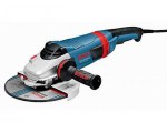 Двуручная углошлифмашина BOSCH GWS 22-180 LVI в кор. (2200 Вт, диск 180х22 мм, вибро, плавный пуск, без регул. об.) (0601890D00)