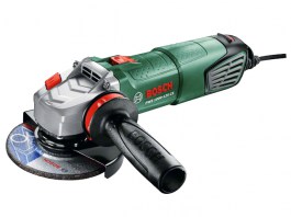 Одноручная углошлифмашина BOSCH PWS 1000-125 CE в чем. (1000 Вт, диск 125х22 мм, вибро, плавный пуск, регул. об.) (06033A2820)