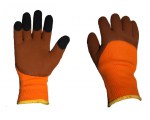 Перчатки утепленные акриловые латекс 3/4 облив (с ворсом, полиакрилнитрил. нить) (ac32wl)