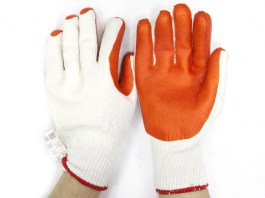 Перчатки х/б с латекс покрытием усил. (обливная ладонь) размер №9 STARTUL (ST7120-9)