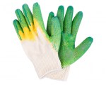 Перчатки х/б с латексным покрытием (двойной облив) 13класс STARTUL (ST7166)