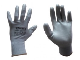Перчатки нейлон полиуретан. неполн. покрытие 13кл (PU1001Gray)