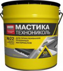 Мастика приклеивающая ТехноНИКОЛЬ №22 «Вишера» для рулонов (МБПХ, РФ)