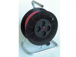  Удлинитель на катушке 30м (4 роз., 2.2кВт, ПВС), УС-42083, Бриль (2,2кВт; провод 2х1мм2) (17193) (ИПБриль)