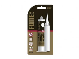 Герметик силиконовый FOME FLEX «SANITARY 102» (прозр.) 70мл в блистере (01-4-1-150)