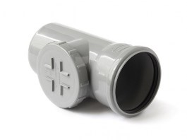 Ревизия с крышк. полипропил. PP 110 PRO AQUA (611000)