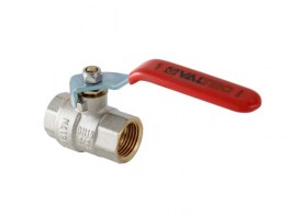 Кран шар. BASE, стальная рукоятка 1« вн.-вн. VALTEC (VT.214.N.06)