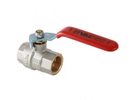 Кран шар. BASE, стальная рукоятка 1/2« вн.-вн. VALTEC (VT.214.N.04)