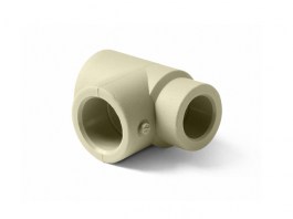 Тройник полипропил. PP-R переходной Серый 32-20-32 PRO AQUA (PA14532PG)
