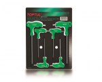 Набор ключей L-Type Torx T10-Т40 6шт TOPTUL (GAAS0602)