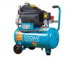 Компрессор DGM AC-125 (235 л/мин, 8 атм, коаксиальный, масляный, ресив. 24 л, 220 В, 1.50 кВт) 