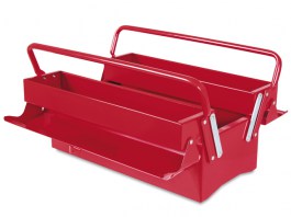 Ящик для инструмента металлический, раздвижной, 3 отделения 403 (404x200x240 мм) (185007) (TAYG)