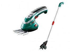 Аккум. ножницы Isio 3 + телескопическая штанга (0600833105) (BOSCH)