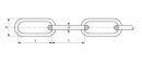 Цепь сварная короткое звено 