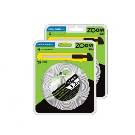 Лента бордюрная 19мм х 19мм х 3,2м ZOOM, белая