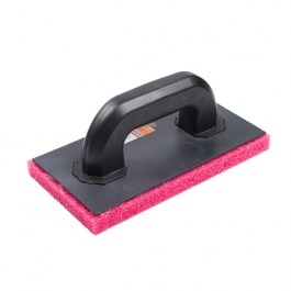 Терка пластмассовая с твердой губкой 120х240х18мм STARTUL MASTER