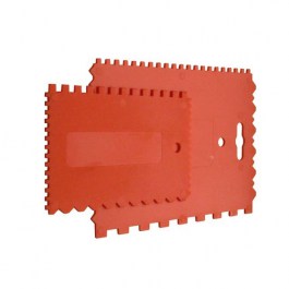 Набор шпателей пластмассовых зубчатых (2 шт) STARTUL PROFI